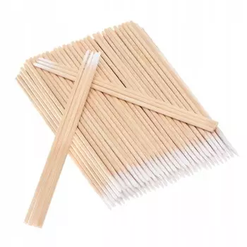 Деревянные косметические палочки Precision с ватой, 100 шт Prima Beauty