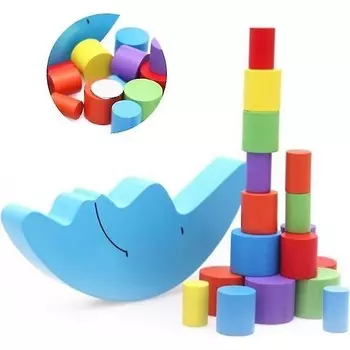 Деревянные кубики Jessieyou Mall развивающие