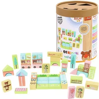 Деревянные кубики Trefl O!Klocki Holidays