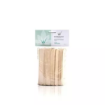 Деревянные лопаточки для депиляции ItalWax, 100 шт., большой размер