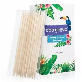 Деревянные палочки для маникюра кутикулы Набор 100 шт. Aba, Group, aba group