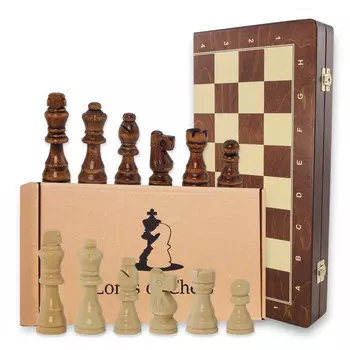 Деревянные шахматы, игра, Amazinggirl, 40см