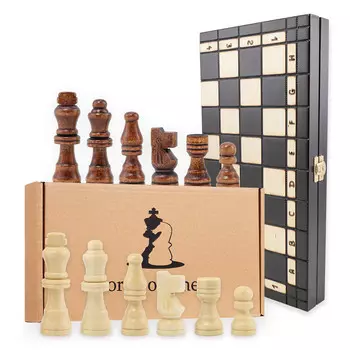 Деревянные шахматы, игра, Amazinggirl, 40x40см