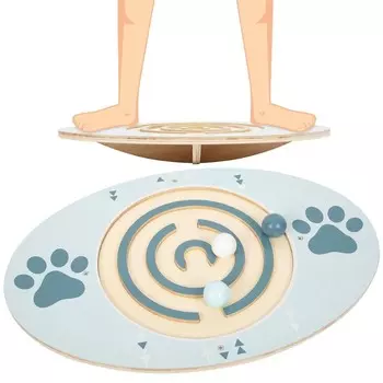 Деревянный балансировочный диск с шариками. Small Foot Design