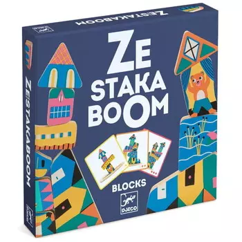 Деревянный балансировочный ДОМ DJ06438 Djeco