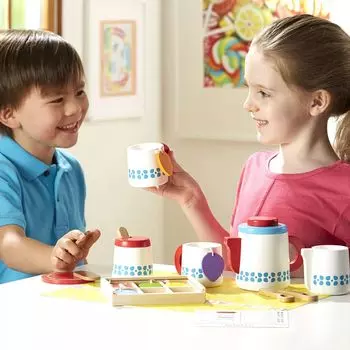 Деревянный чайный сервиз Melissa & Doug Steep & Serve Melissa & Doug