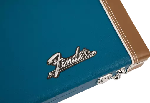 Деревянный кейс Fender Classic Series — Strat/Tele, синий Лейк-Плэсид 0996106303