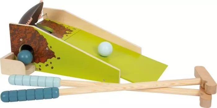 Деревянный набор для мини-гольфа Kret Small Foot