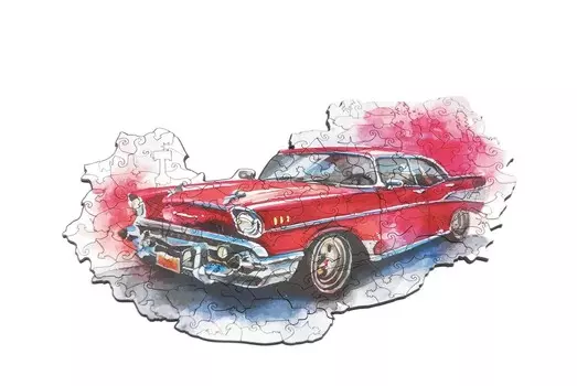 Деревянный пазл Premium Eco Lion Jigsaw 140 деталей. Размер А3 Drewyan