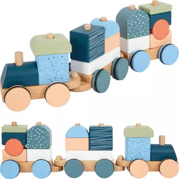 Деревянный поезд Arctic Small Foot