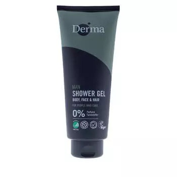 Derma Гель для душа Man Shower Gel 3в1 350мл
