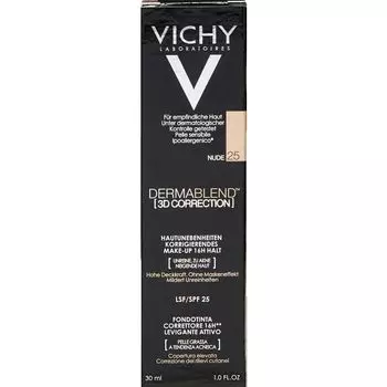 DERMABLEND 3D макияж 25 нюд VICHY, 30 ml