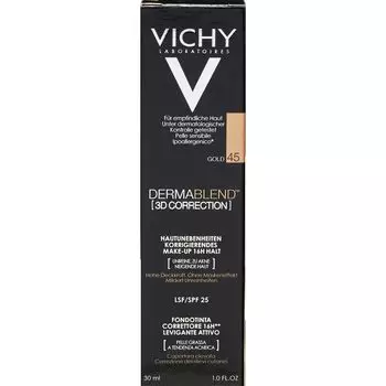 ДЕРМАБЛЕНД 3D макияж 45 золото VICHY, 30 ml