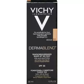 DERMABLEND корректирующий цвет лица макияж 55 бронза VICHY, 30 ml