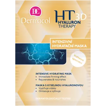 Dermacol 3D Hyaluron Therapy маска интенсивно увлажняющая и ремоделирующая, 16 мл (2x8)