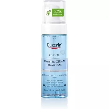 Dermatoclean мицеллярная пена 150мл, Eucerin