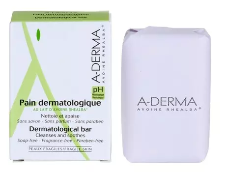 Дерматологическое мыло для чувствительной и раздраженной кожи A-Derma Original Care