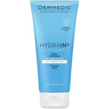 Dermedic Hydrain3 Hialuro крем-гель для умывания лица и тела, 200 г