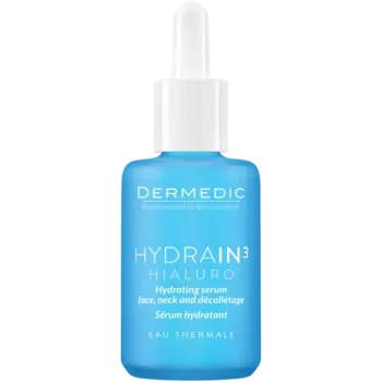 Dermedic Hydrain3 Hialuro увлажняющая сыворотка для лица, шеи и зоны декольте, 30 мл