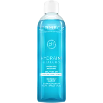 Dermedic Hydrain3 Hialuro увлажняющий физиотоник для лица, 200 мл