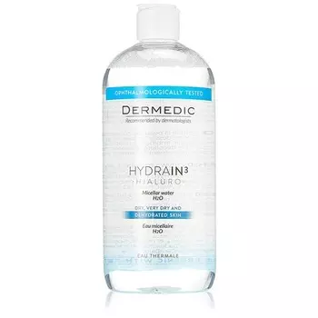 DERMEDIC HYDRAIN 3 HIALURO Excelliquid H2O 500мл