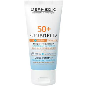 Dermedic Sunbrella водостойкий защитный крем SPF50+, 50 мл