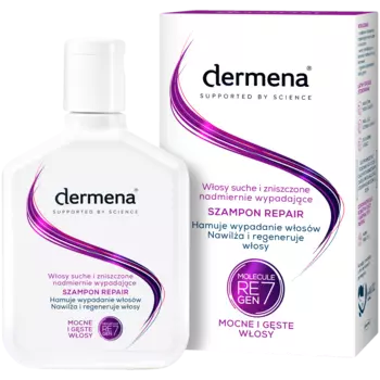 Dermena Repair шампунь для сухих и поврежденных волос, препятствующий выпадению, 200 мл