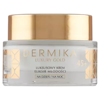 Dermika Gold 24k крем для лица эликсир молодости день и ночь 45+, 50 мл