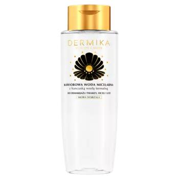 Dermika Luxury Caviar икорная мицеллярная вода для снятия макияжа с лица, 400 мл