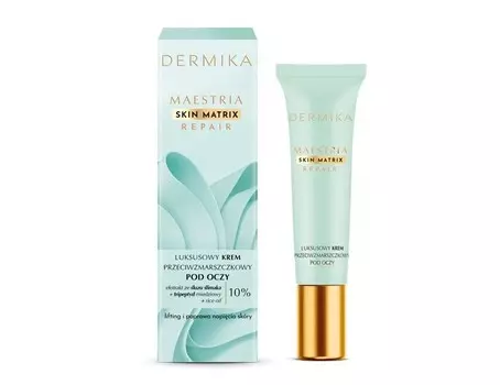 Dermika Maestria, Роскошный крем для глаз против морщин, 15 мл