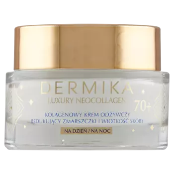Dermika Neocollagen мультиколлагеновый питательный дневной и ночной крем для уменьшения морщин 70+, 50 мл
