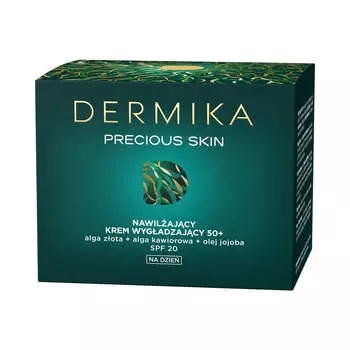 Dermika Precious Skin 50+ увлажняющий разглаживающий дневной крем SPF20 50мл