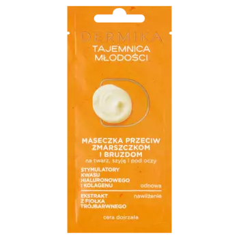 Dermika Tajemnica Modoci маска против морщин для лица, шеи и под глазами, 10 мл
