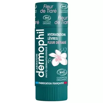 Dermophil India Увлажняющий бальзам для губ Fleur De Tiare Bio Stick 4 г Markenlos