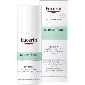Dermopure Hydra успокаивающий компенсирующий крем 50 мл, Eucerin