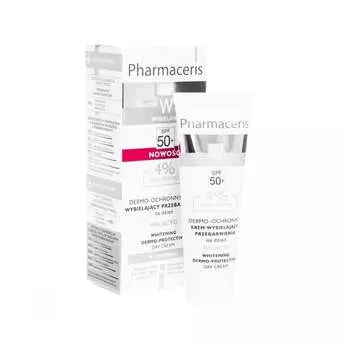 Дермозащитный дневной крем, отбеливающий пигментные пятна, 30 мл Pharmaceris, W Melacyd