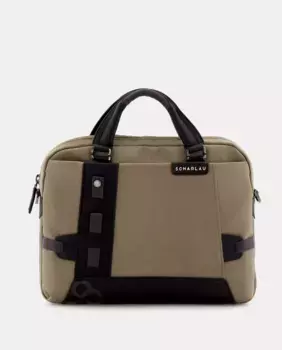 Держатель для документов из бежевой ткани Scharlau, бежевый