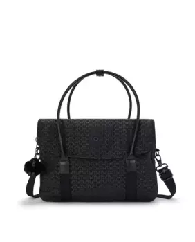 Держатель для документов Superworker S с несколькими отделениями черного цвета Kipling, чёрный