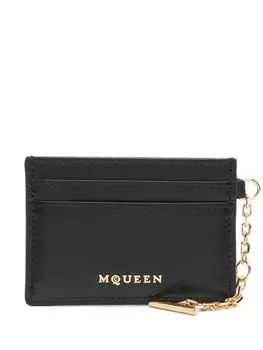 Держатель для карт Alexander McQueen Sling, черный