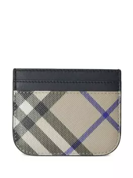Держатель для карт Burberry Check, нейтральный