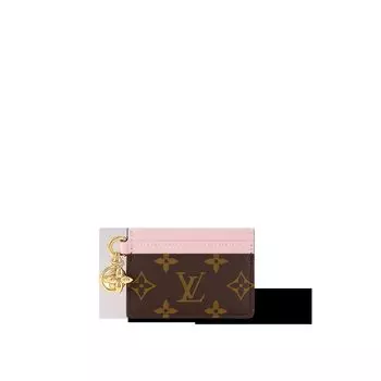 Держатель для карт LV Charms Louis Vuitton, коричневый