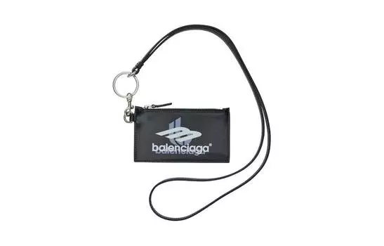 Держатель для карт с напечатанным логотипом Cash Balenciaga