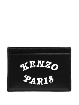Держатель для карт с тисненым логотипом Kenzo, черный