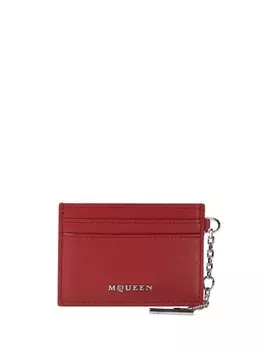 Держатель для карт Sling Alexander McQueen, красный