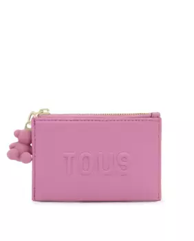 Держатель для карт TOUS Brenda из синтетической кожи темно-синего цвета, цвет Rosa