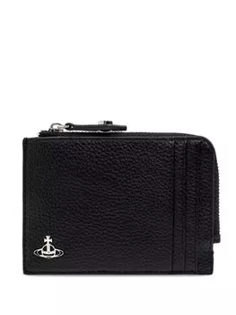 Держатель для карт Vivienne Westwood Orb-plate, черный