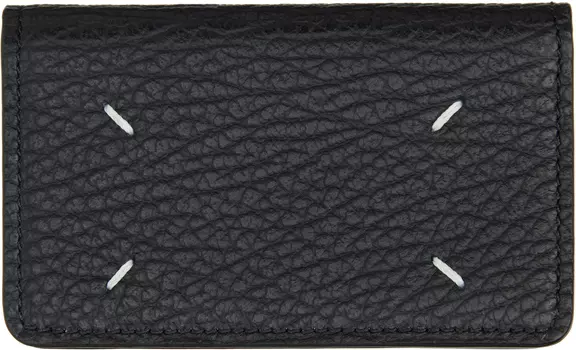 Держатель для карточек «Четыре стежка» Maison Margiela, черный