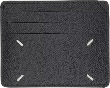 Держатель для карточек «Четыре стежка» Maison Margiela, черный