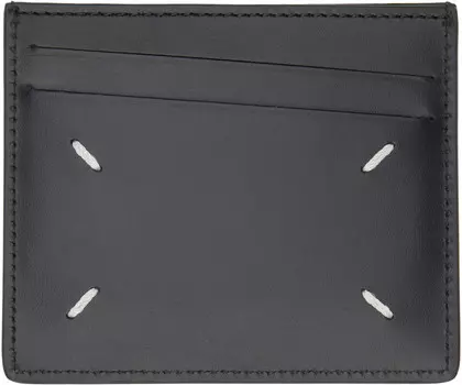 Держатель для карточек «Четыре стежка» Maison Margiela, черный