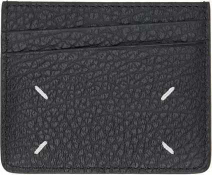 Держатель для карточек «Четыре стежка» Maison Margiela, черный